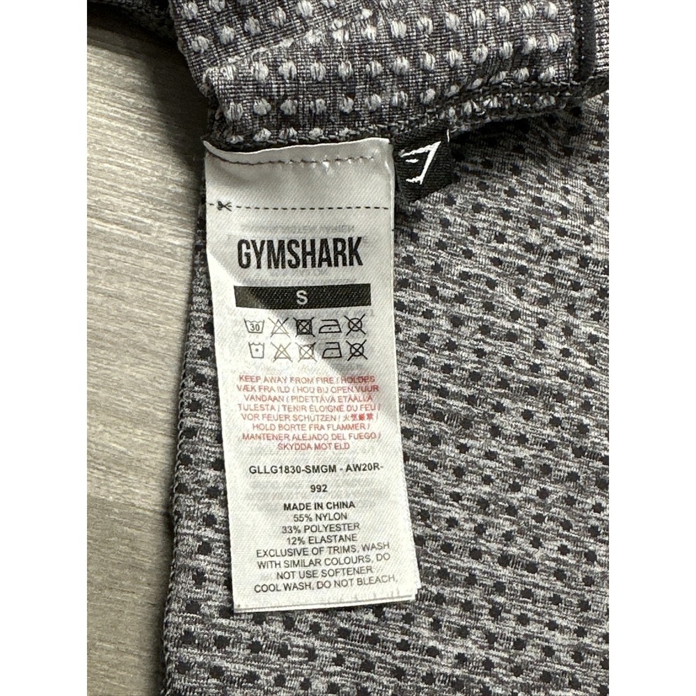 Gymshark Women's Vital Seamless 2.0 Leggings Gray  - Size S - Picture 7 of 7